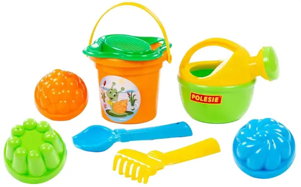 Set de plajă Polesie Toys - 8 piese , sortiment