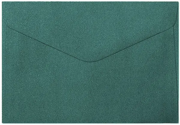 Set de plicuri poștale Galeria Papieru - C6, verde perlat, 10 bucăți