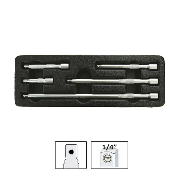 Set De Prelungitoare De 1 4 Cu Cap Normal Jbm