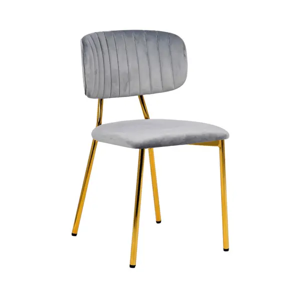 Set De Scaune din textil, gri