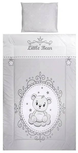 Set de somn cu 3 piese pentru bebeluși Lorelli - Cosy, Winnie, gri