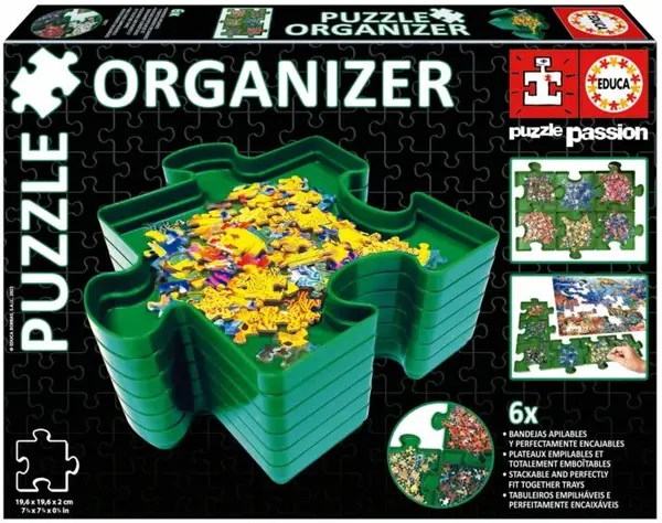 Set de sortare a pieselor de puzzle Educa - 6 buc.