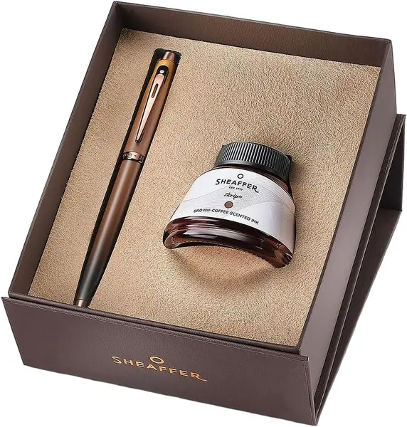 Set de stilou și cerneală Sheaffer 100 - Coffee Edition