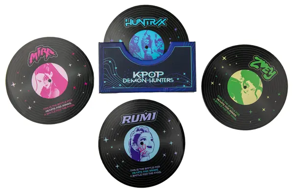 Set de suporturi pentru pahareCinereplicas Animation: K-Pop Demon Hunters - Hunters & Demons Soundtrack