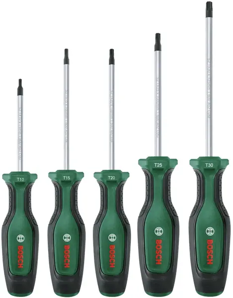 Set de șurubelnițe Bosch - Torx, 5 piese
