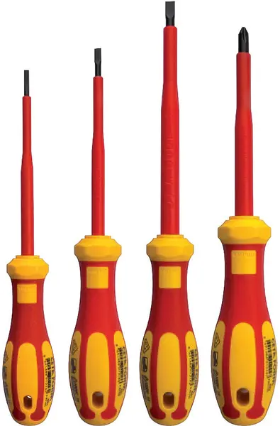 Set de șurubelnițe Ceta Form - 41112, SL/PH, C+, 1000V, 4 bucăți