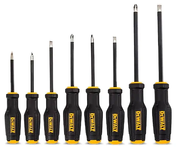Set de șurubelnițe DeWALT - TOUGHSERIES, 8 piese
