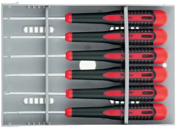 Set de șurubelnițe MTX - Fusion, 6 bucăți, mânere din trei piese