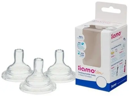 Set de suzete iiamo flow - 3 bucăți, 6+ luni