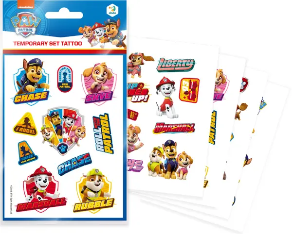Set de tatuaje temporare Dodo - Paw Patrol Team