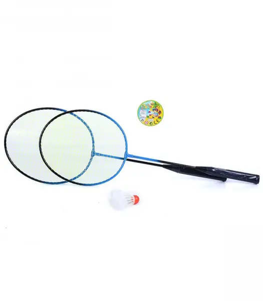 Set de tenis cu 2 rachete din metal si 1 fluturas