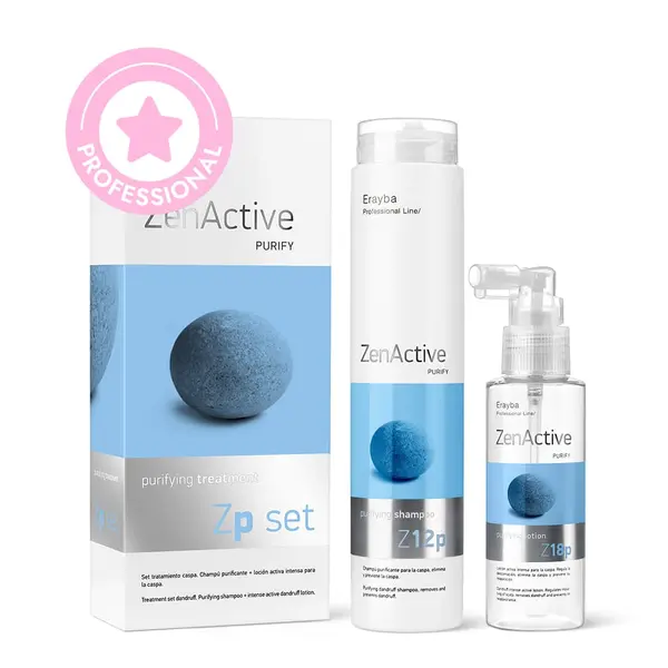Set de Tratament pentru Scalp cu Mătreață Erayba Zen Active ZP