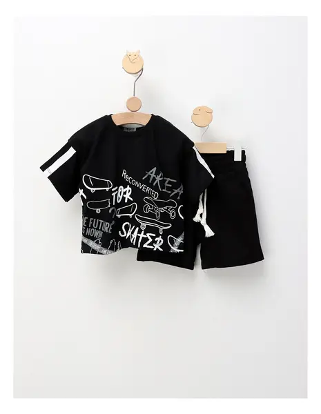 Set de vara, For Skater, cu negru