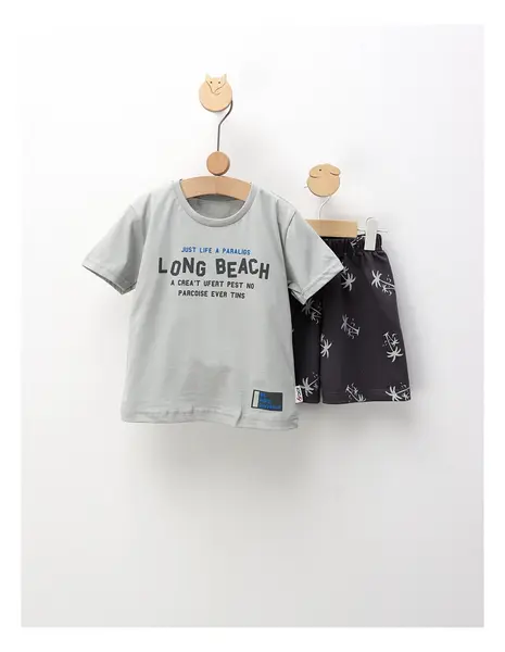 Set de vara, Long Beach, gri