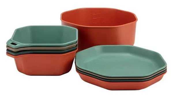 Set de vase pentru camping Gerber - ComplEAT, 9 piese