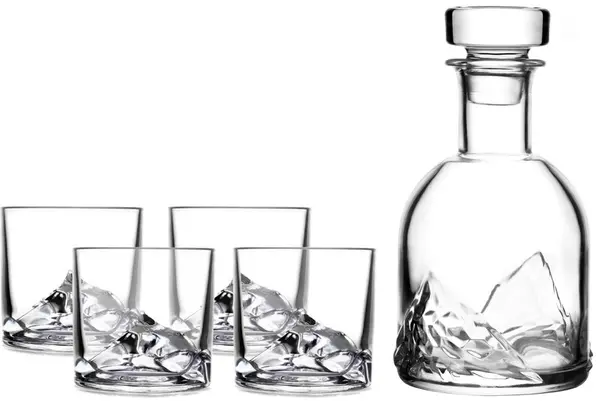 Set de whisky Liiton - Everest, 1 L, 270 ml, 5 părți