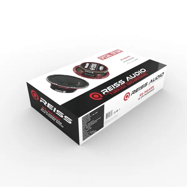 Set difuzoare auto REISS AUDIO RS-M6ARN, midrange, 165 mm