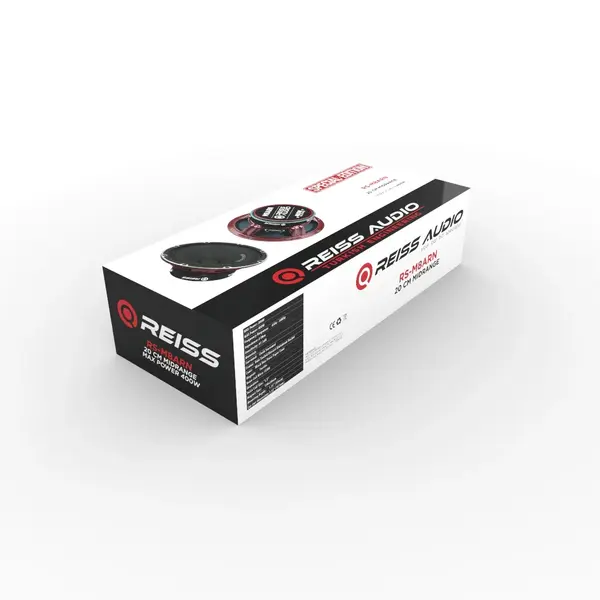 Set difuzoare auto REISS AUDIO RS-M8ARN, midrange, 200mm