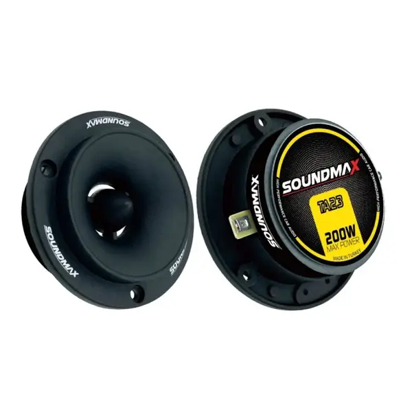 Set difuzoare auto Super Bullet Tweeter Soundmax SX-TA23 97mm 100W RMS