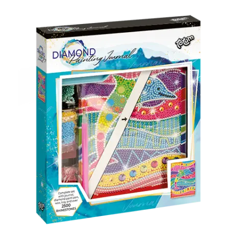 Set DIY Jurnalul meu cu delfin si diamante