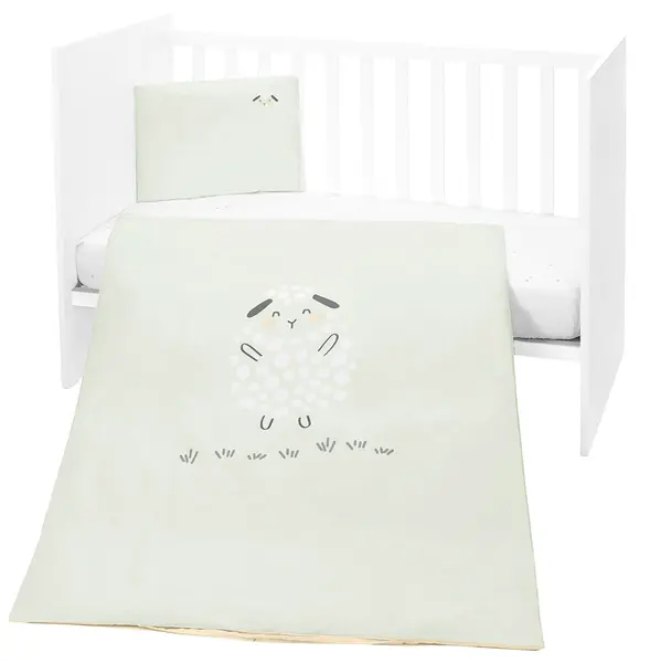 Set dormitor bebelus din 3 piese KikkaBoo Sleepy Sheep