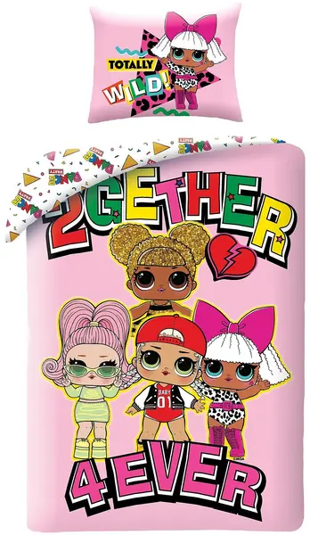 Set dormitor copii Halantex - L.O.L. Surprise, 2gether 4ever