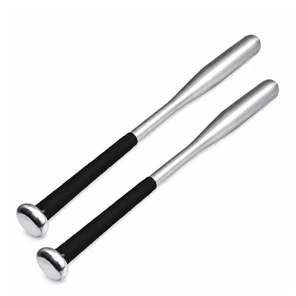 Set doua bate de baseball DEPOX , aluminiu, 63 cm, argintiu