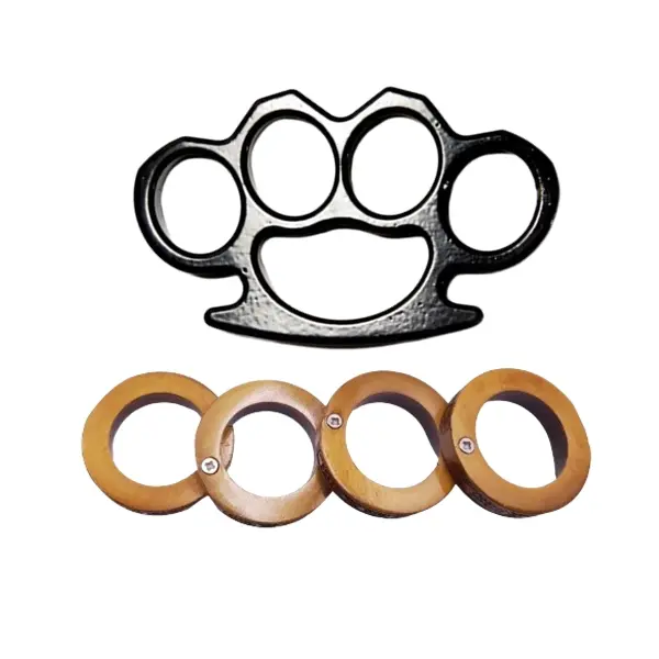 Set doua boxuri autoaparare DEPOX ,Antique Justice otel inoxidabil