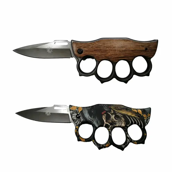 Set doua briceaguri pumnal de vanatoare DEPOX , Nature Hunt, 21 cm, multicolor