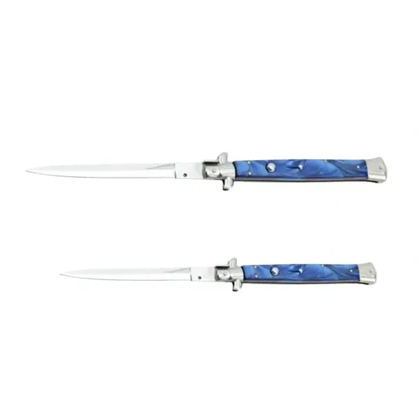 Set doua bricege automate Blue Marble, lama stiletto, 33 cm 23 cm