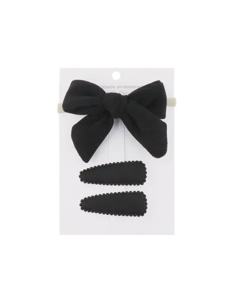 Set doua clame par si o bentita cu fundita negru