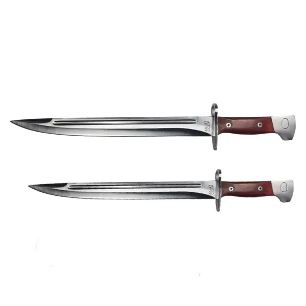 Set doua cutite pentru camping si vanatoare AK, DEPOX , Maro