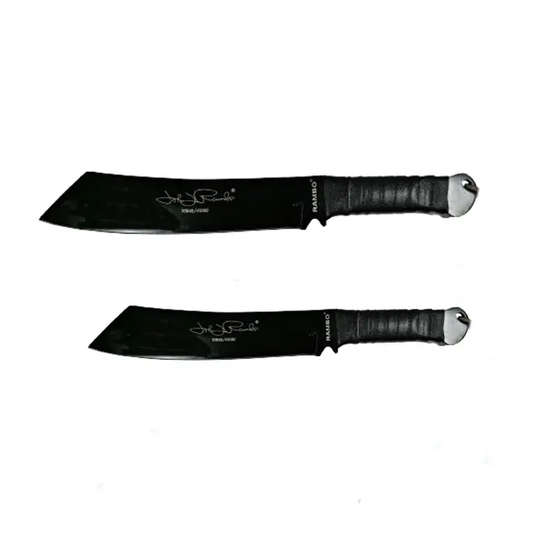 Set doua macete Rambo IV, Collector s Edition,DEPOX , Otel inoxidabil