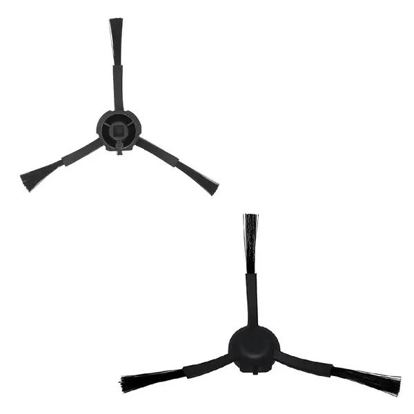 Set doua perii laterale PAA-home, compatibile MOVA E30 Ultra RLE51SE culoare negru