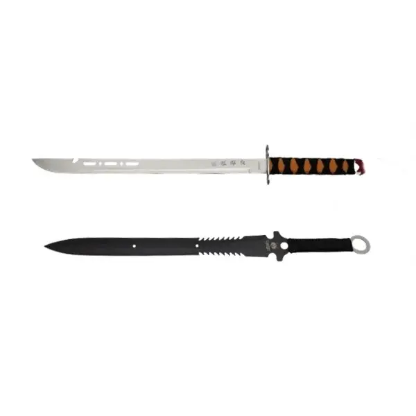 Set doua sabii de vanatoare, DEPOX , Japan Soul, 70 cm, teaca inclusa