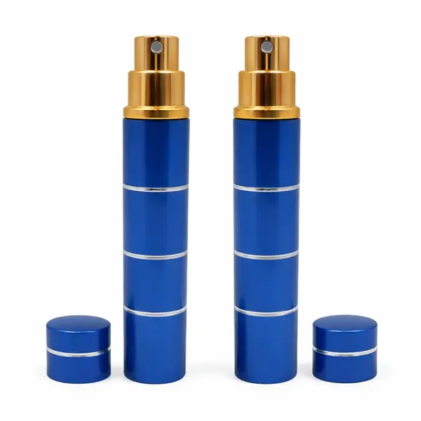 Set doua spray-uri cu piper, dispersant, auto-aparare, 20 ml, albastru