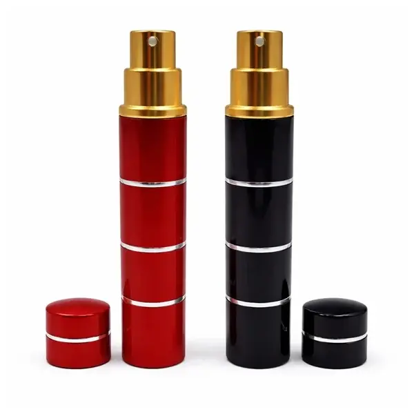 Set doua spray-uri cu piper, dispersant, auto-aparare, 20 ml, negru rosu