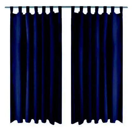 SET DRAPERIE,Casa Deco Logistics,soft V -35 CU BRIDE ALBASTRU INCHIS