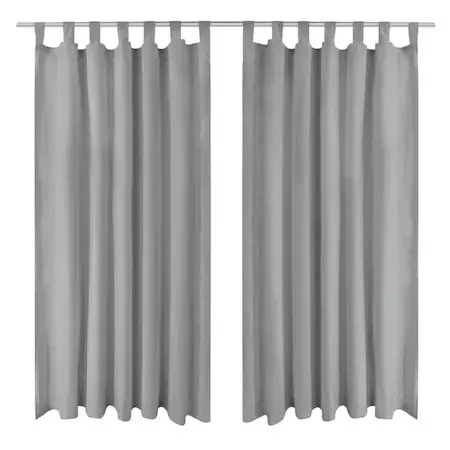 SET DRAPERIE,Casa Deco Logistics,soft V43 CU BRIDE GRI DESCHIS