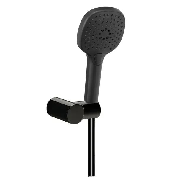 Set dus Celesta Modum 1010415 para de dus si suport negru mat