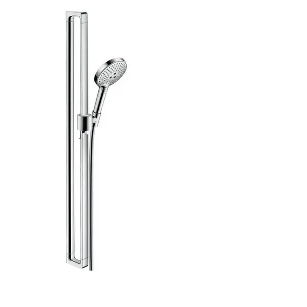 Set dus crom cu bara, para dus cu 3 functii si furtun Hansgrohe Axor Citterio E