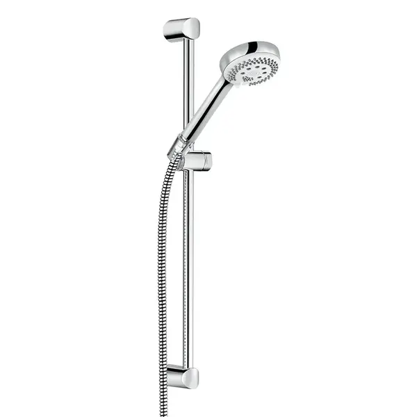 Set dus cu bara 60 cm crom Kludi, Logo 3S