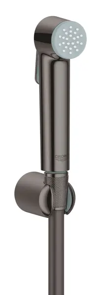 Set dus igienic Grohe Tempesta-F 27513A01, 1/2 inch, 1 functie, suport, furtun, lucios, Grafit