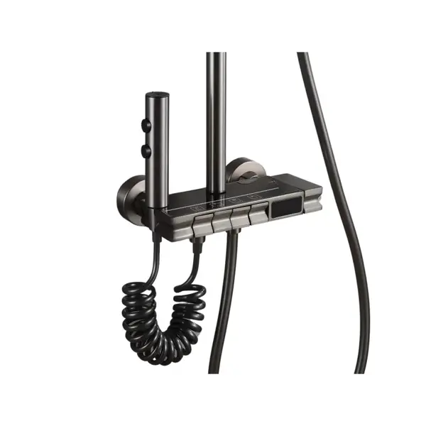 Set duș multifuncțional cu termostat integrat si afișaj de tip electronic
