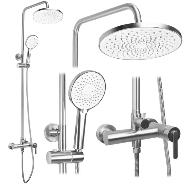 Set dus Rea Ontario Brush Nickel