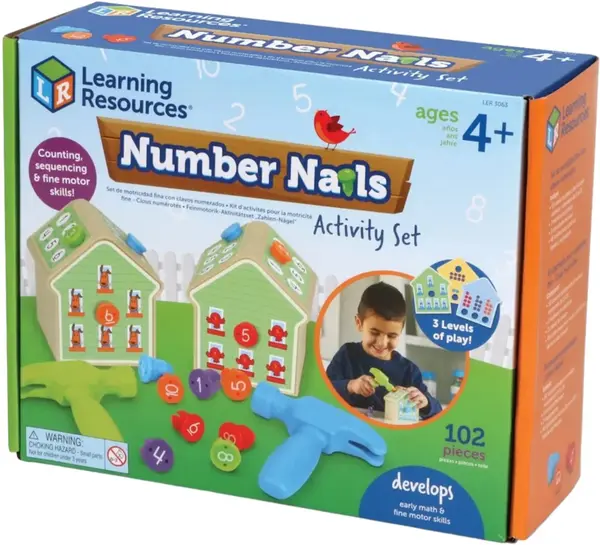 Set educațional Learning Resources - Case matematice