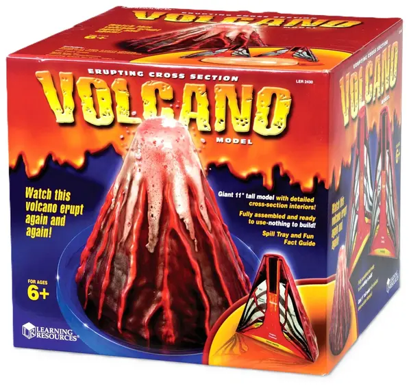 Set educațional Learning Resources - Modelul unui vulcan în erupție
