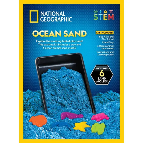 Set educativ - National Geographic - Nisip kinetic | National Geographic