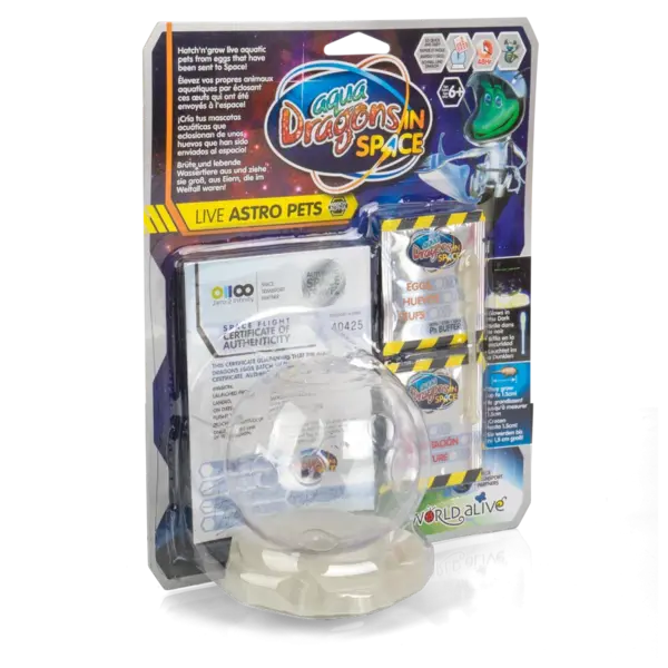Set educativ STEM - AQUA DRAGONS - Habitat Lumea subacvatica - acvariu asteroid