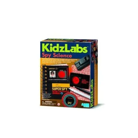 Set educativ STEM - Stiinta Spionului, KidzLabs